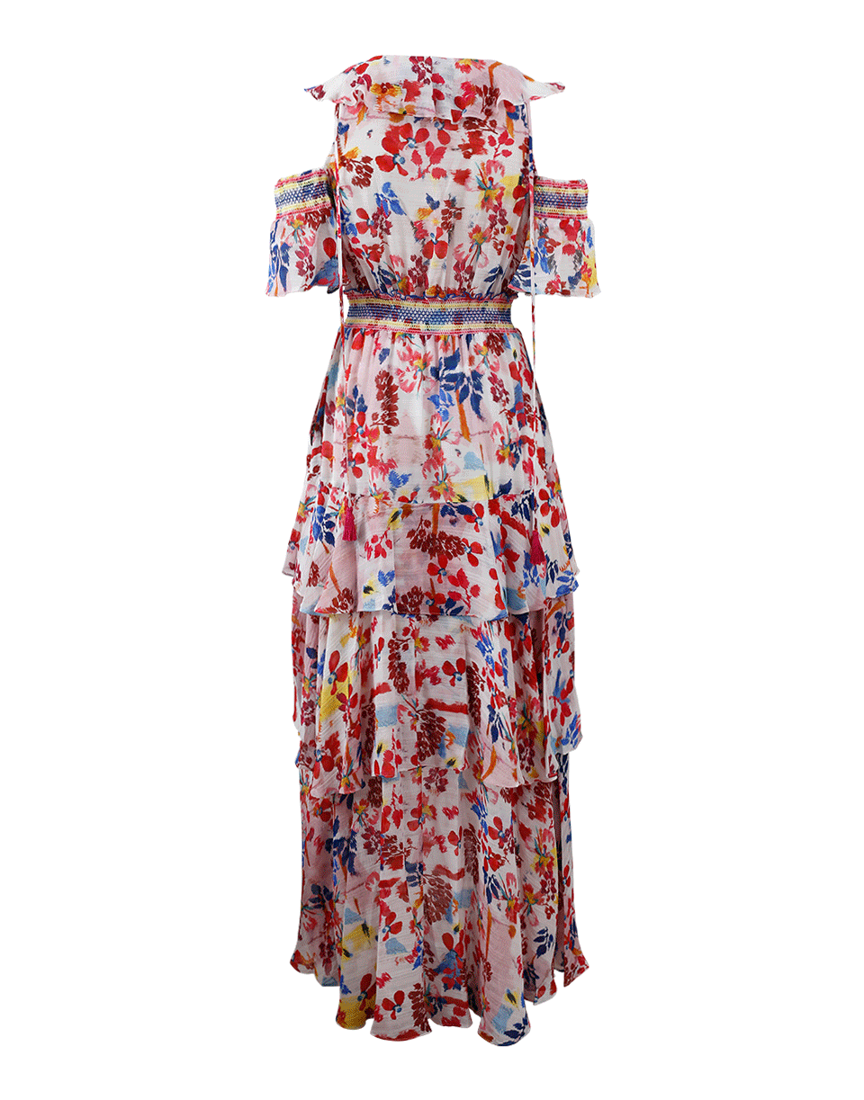 TANYA TAYLOR-Floral Isabelle Dress-