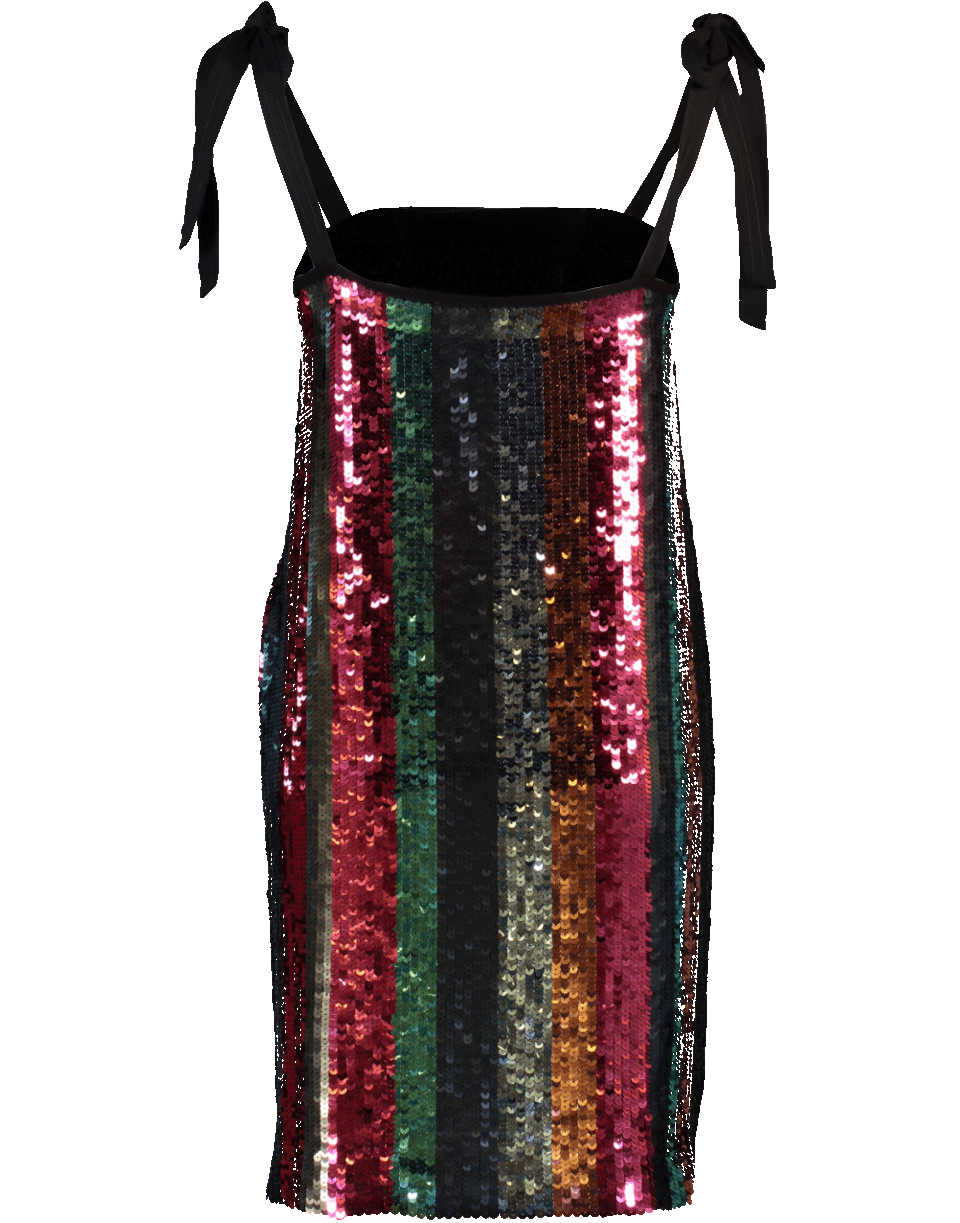 TANYA TAYLOR-Sequin Erykah Dress-SUNSET