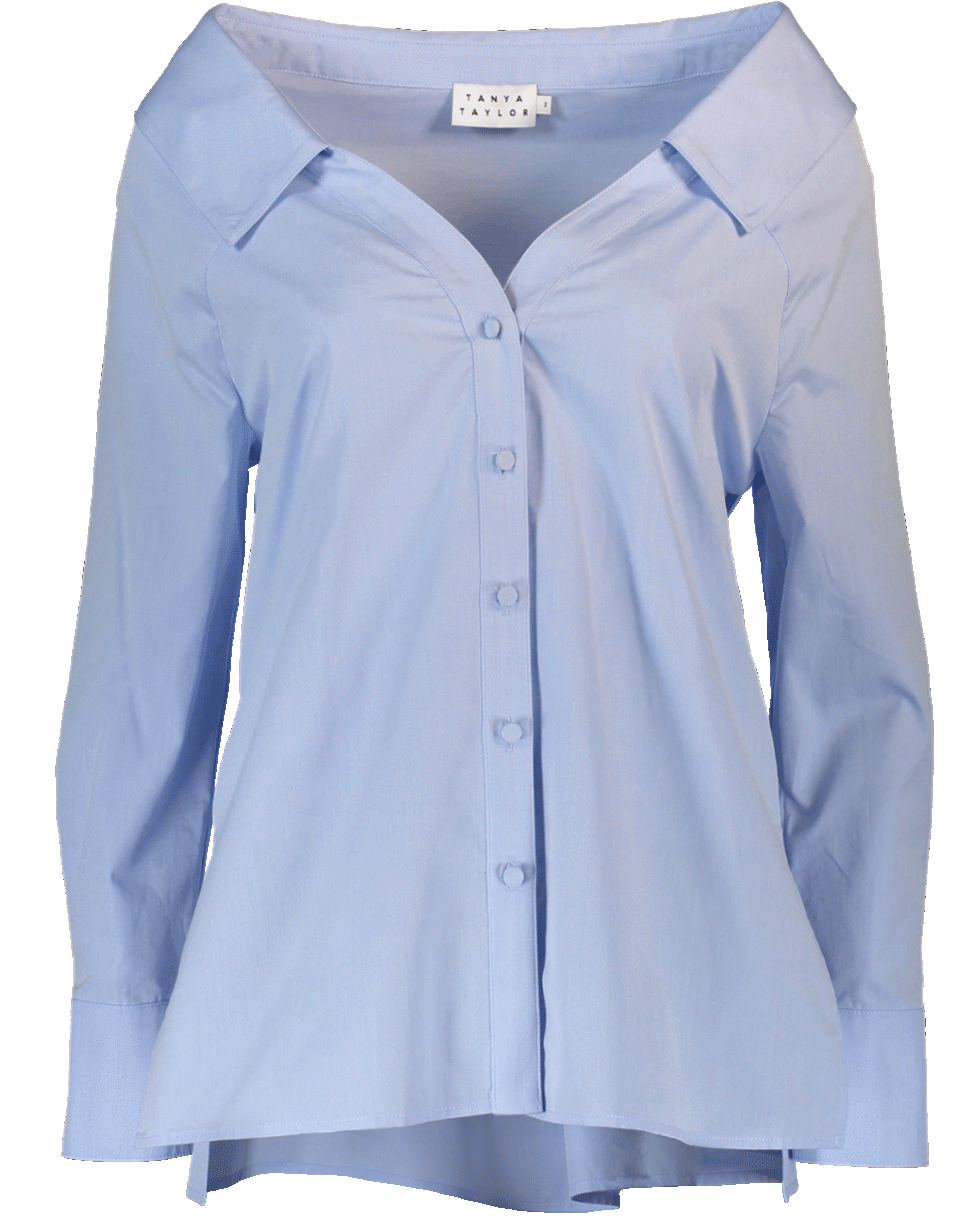 TANYA TAYLOR-Oxford Jamie Top-