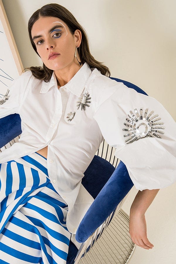 TANYA TAYLOR-Marina Top-