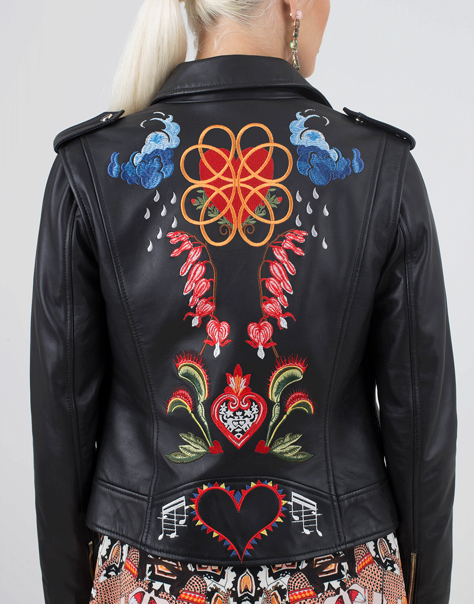 TEMPERLEY LONDON-Elixir Leather Jacket-