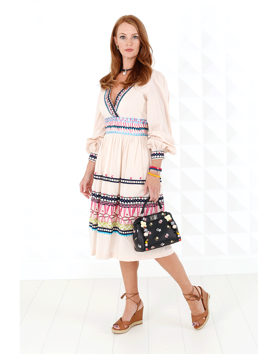 TEMPERLEY LONDON-Amity Embroidered Dress-