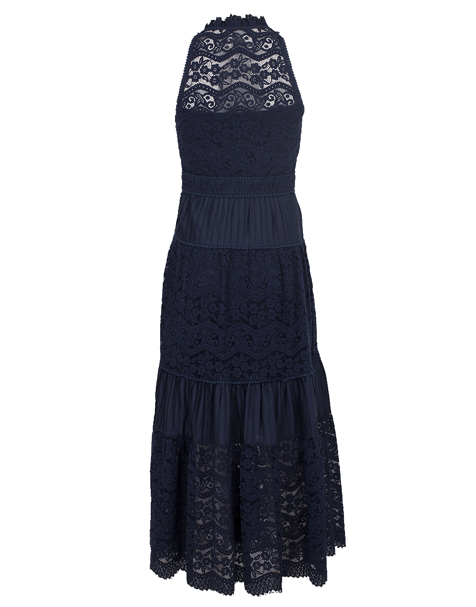 TEMPERLEY LONDON-Lunar Lace Midi Dress-