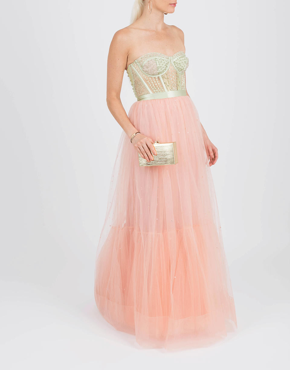 TEMPERLEY LONDON-Cannes Midi Dress-