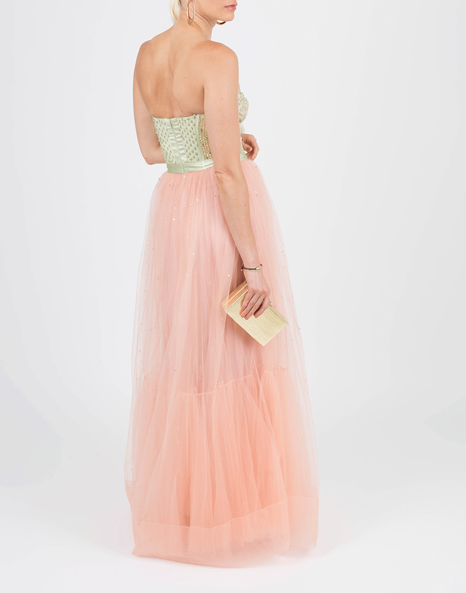 TEMPERLEY LONDON-Cannes Midi Dress-