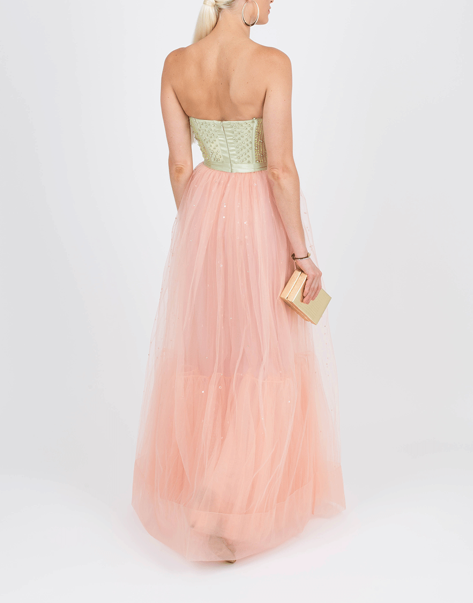 TEMPERLEY LONDON-Cannes Midi Dress-