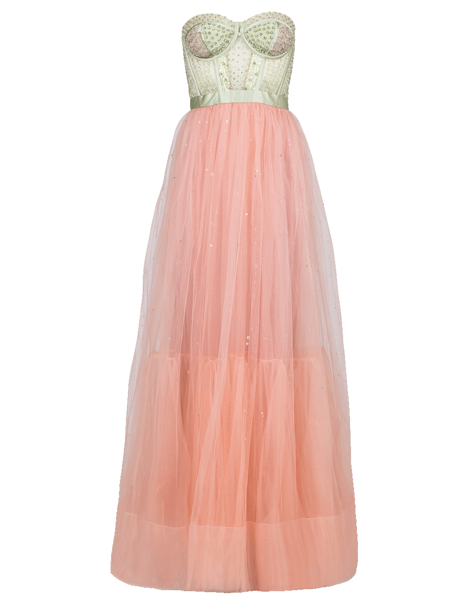 TEMPERLEY LONDON-Cannes Midi Dress-