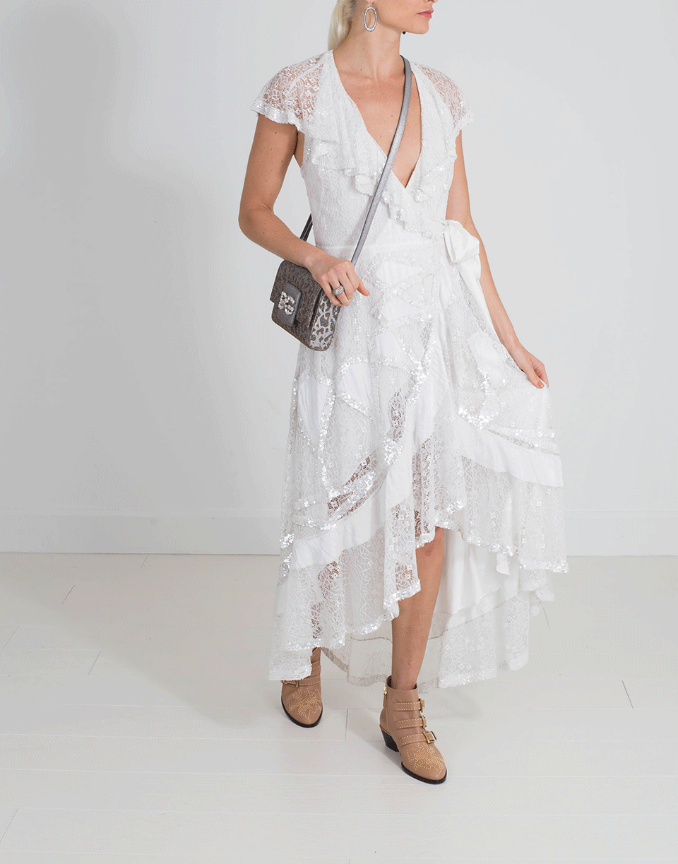 TEMPERLEY LONDON-Boulevard Ruffle Dress-