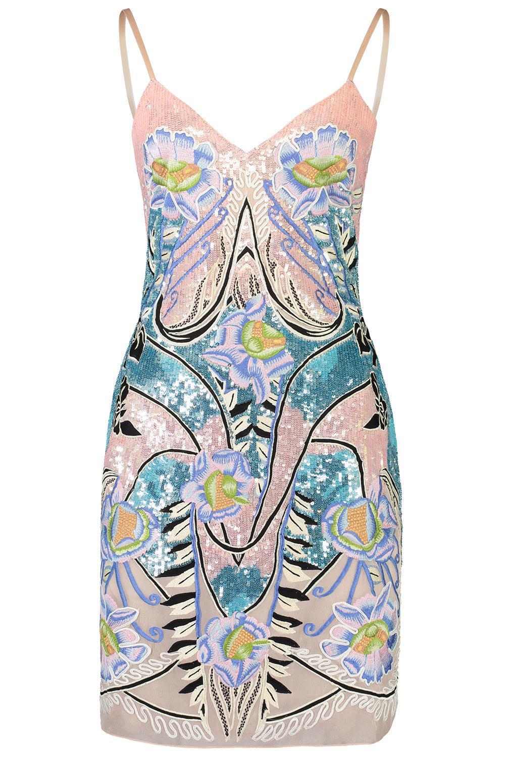 Gracia Mini Dress-ROSEWATR-2-CLOTHINGDRESSCOCKTAIL-TEMPERLEY LONDON