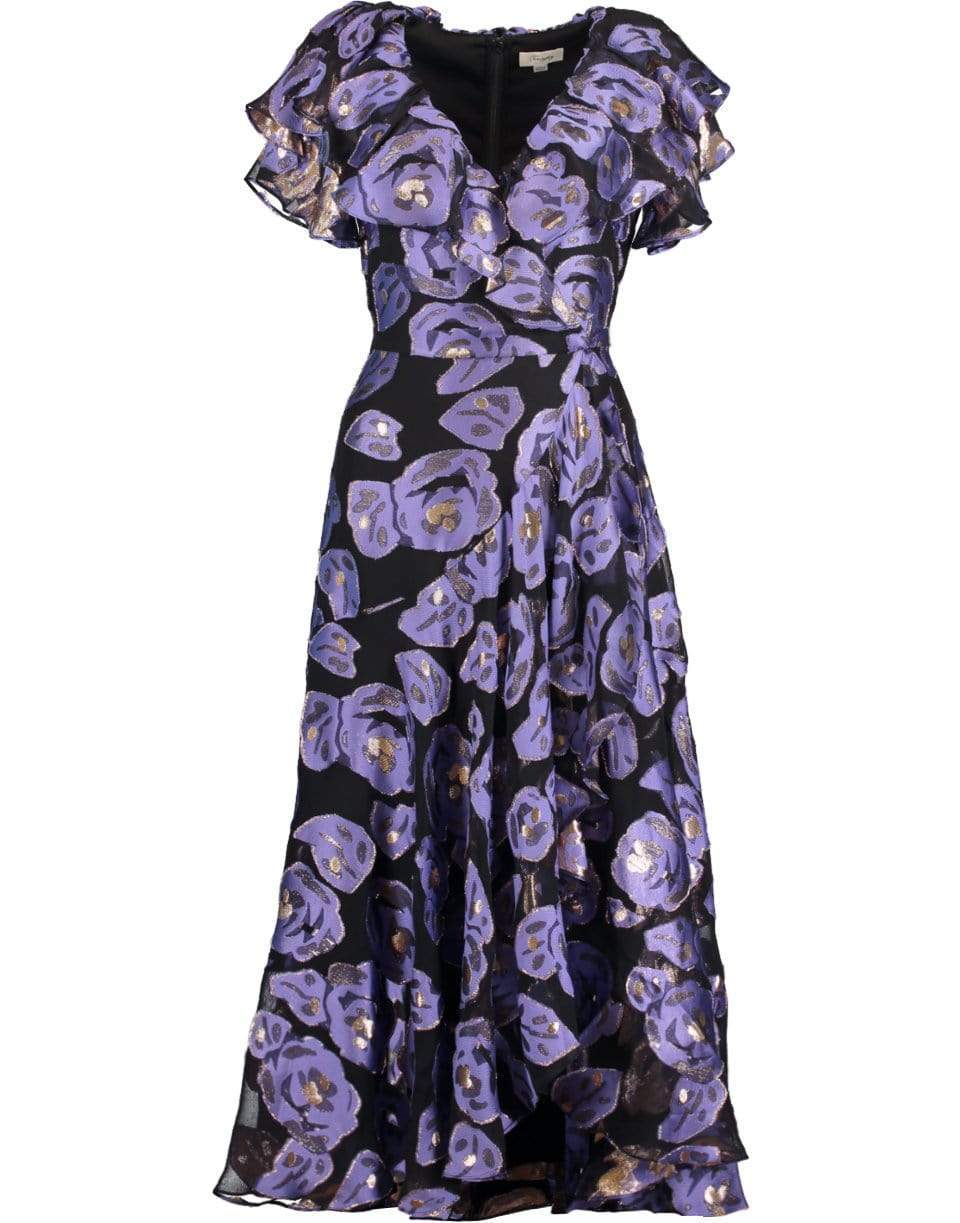 TEMPERLEY LONDON-Honeymoon Ruffle Dress-
