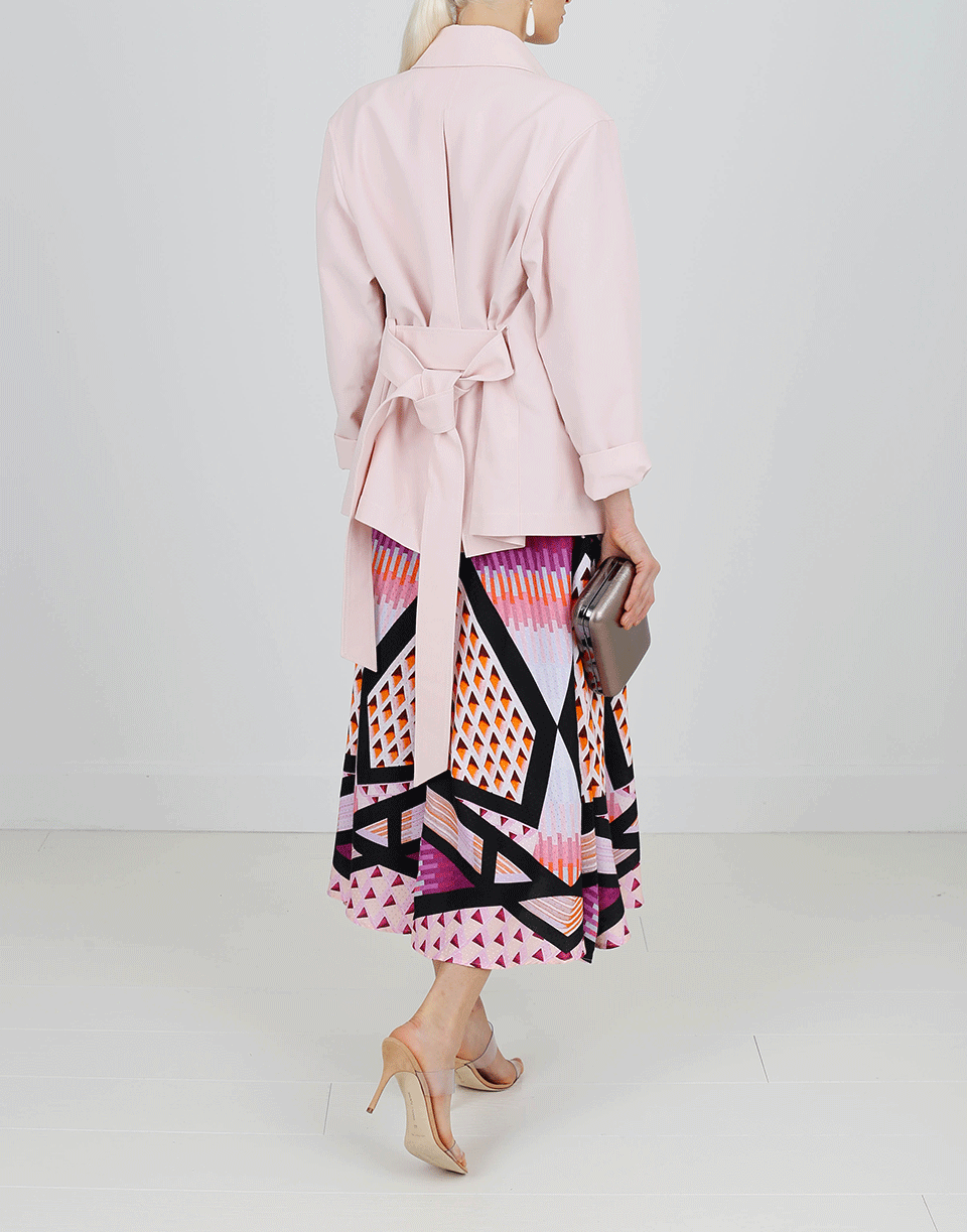 TEMPERLEY LONDON-Ocean Cropped Top-POWDER
