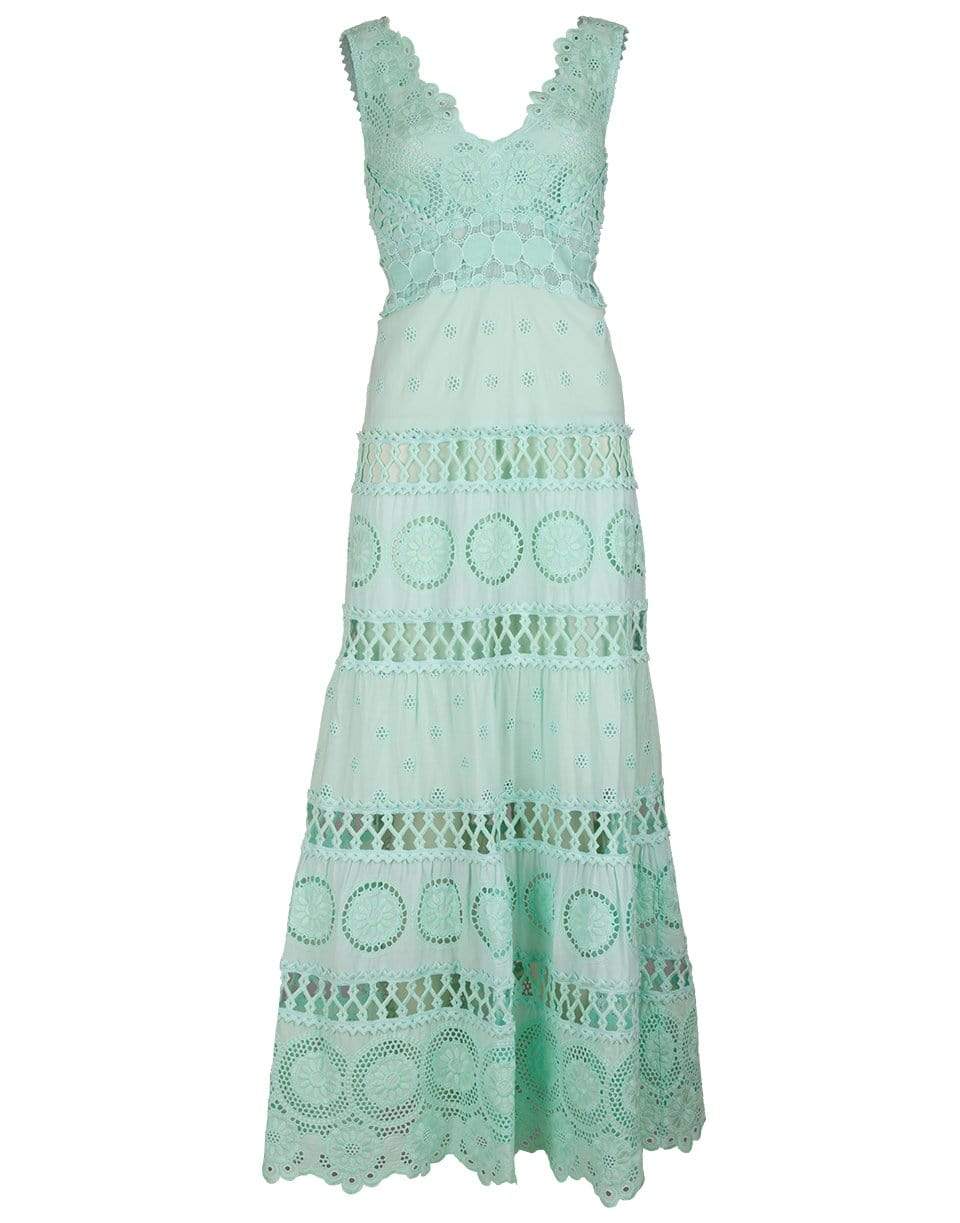 TEMPTATION POSITANO-Asuncion Sleeveless V-Neck Maxi Dress-