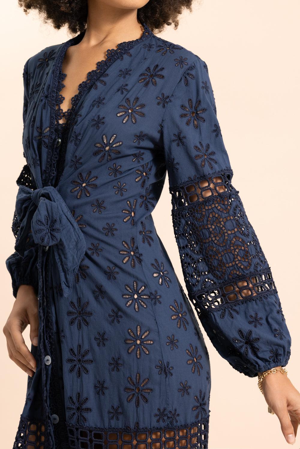 Noce Dress-BLUE-XS-CLOTHINGDRESSCASUAL-TEMPTATION POSITANO