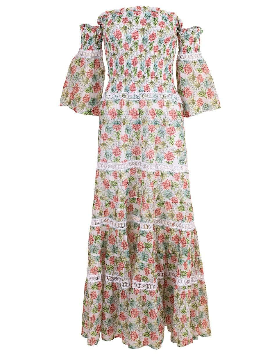 TEMPTATION POSITANO-Gibara Off Shoulder Print Dress-