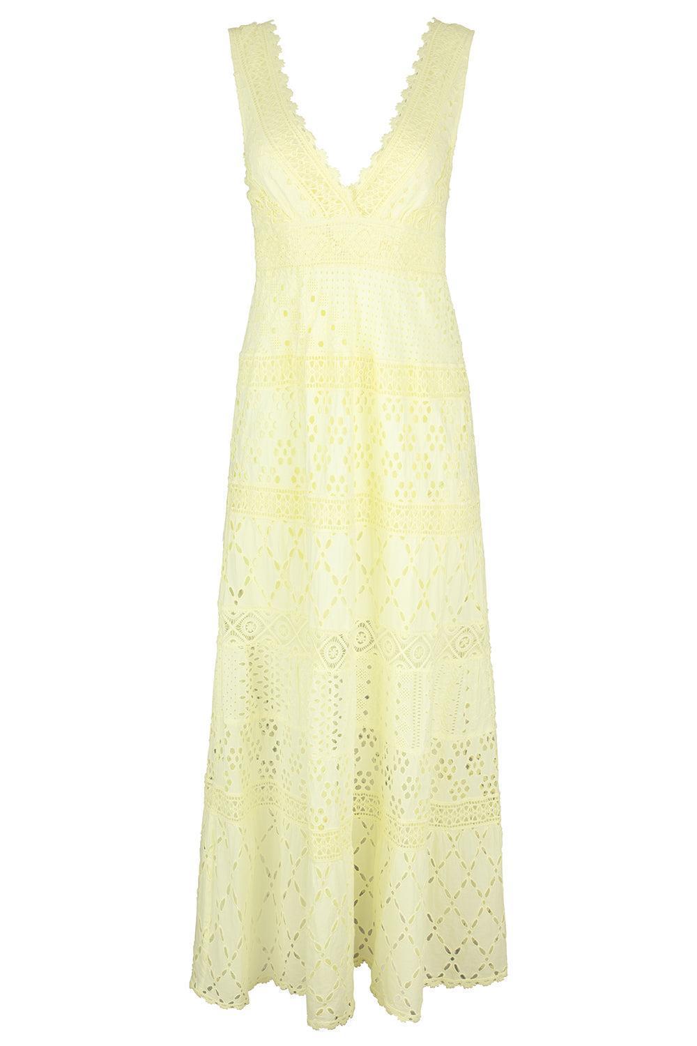 Paglia Dress - Giallo-GIALLO-XS-CLOTHINGDRESSCASUAL-TEMPTATION POSITANO