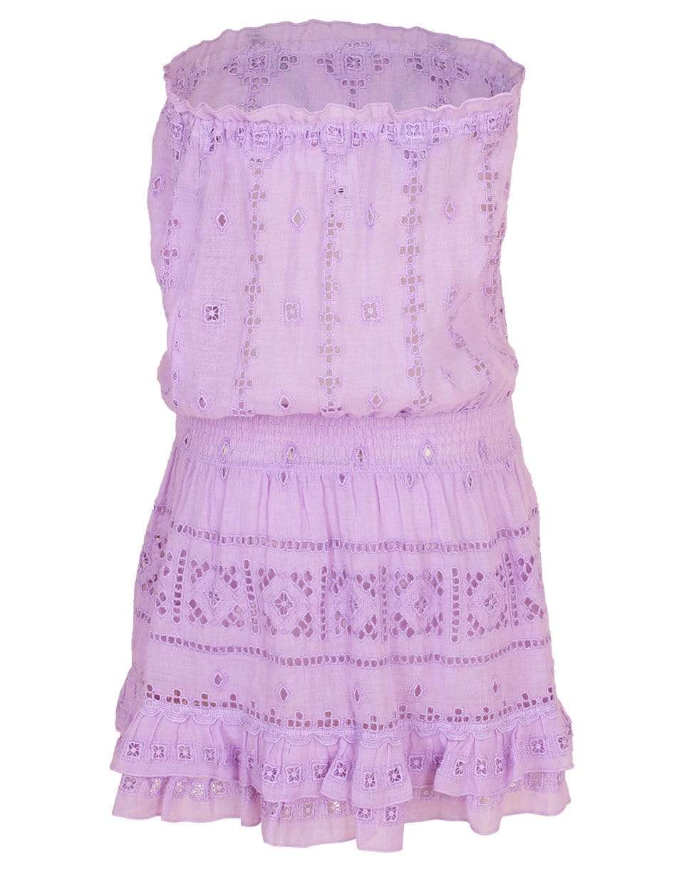 TEMPTATION POSITANO-Croco Strapless Mini Dress-