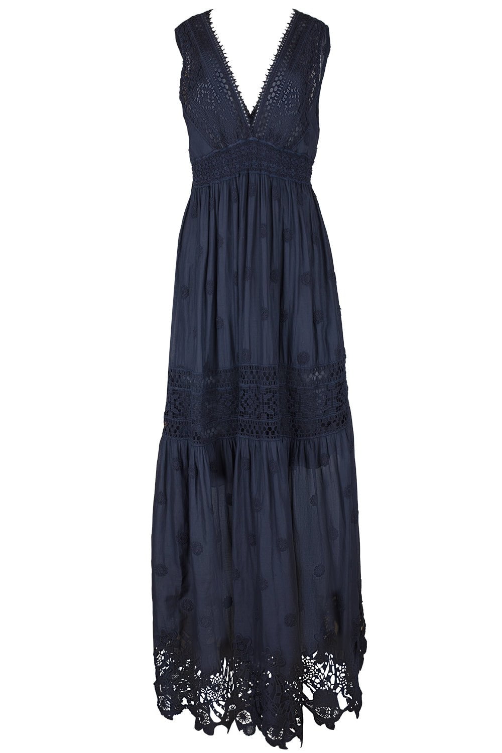 TEMPTATION POSITANO-Selma Dress - Navy-