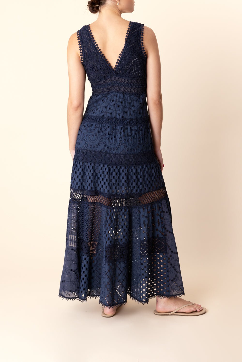 TEMPTATION POSITANO-Titanic Dress - Navy-