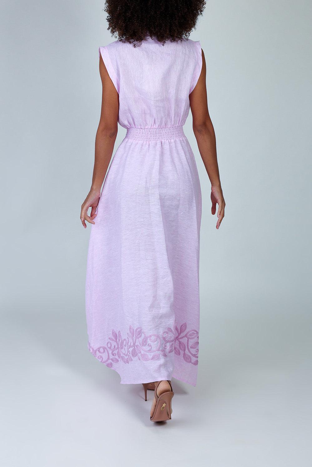 Melette Dress-PINK-XS-CLOTHINGDRESSCASUAL-TEMPTATION POSITANO