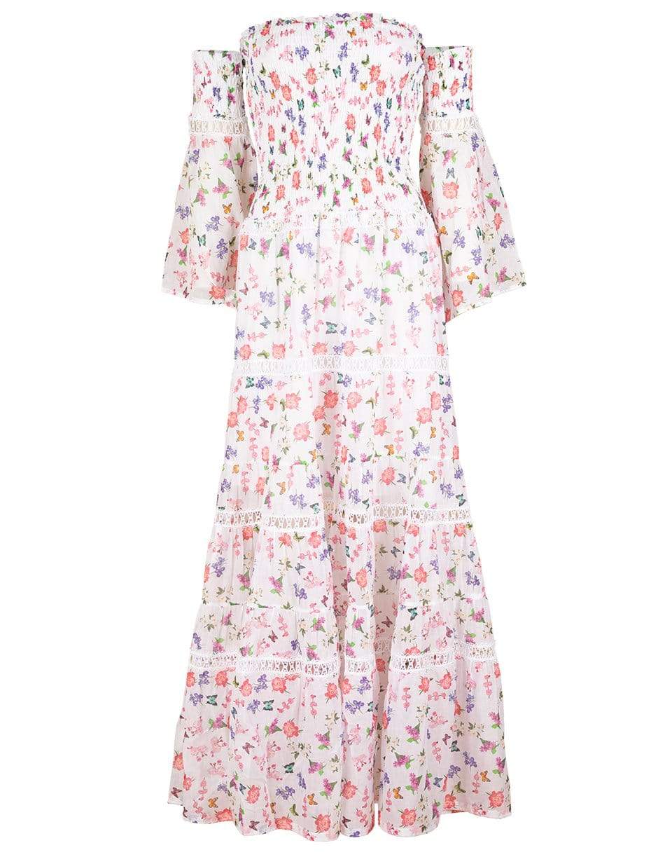 TEMPTATION POSITANO-Gibara Long Sleeve Off Shoulder Maxi Dress-
