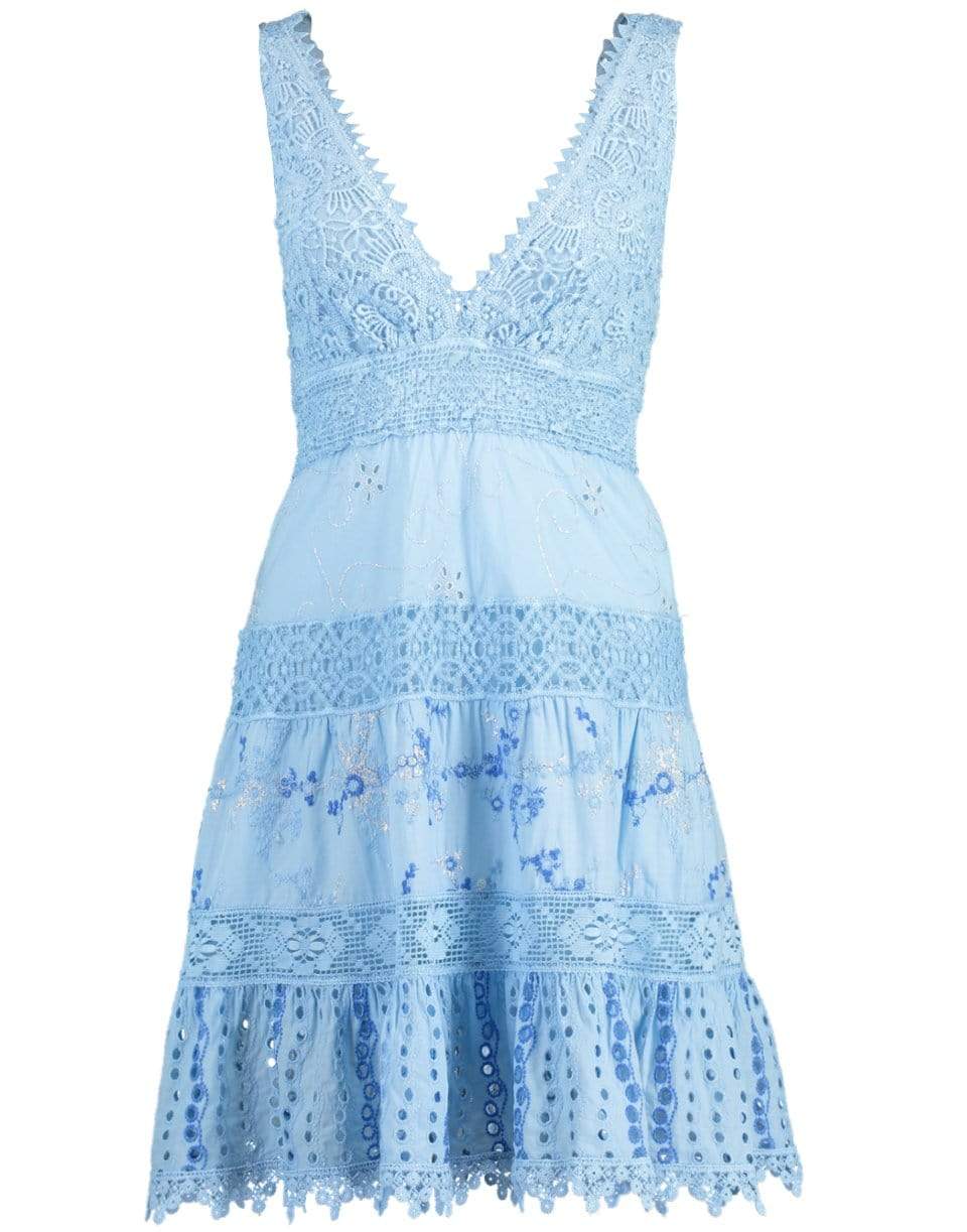 TEMPTATION POSITANO-Cielo Tena Sleeveless Embroidered Dress-