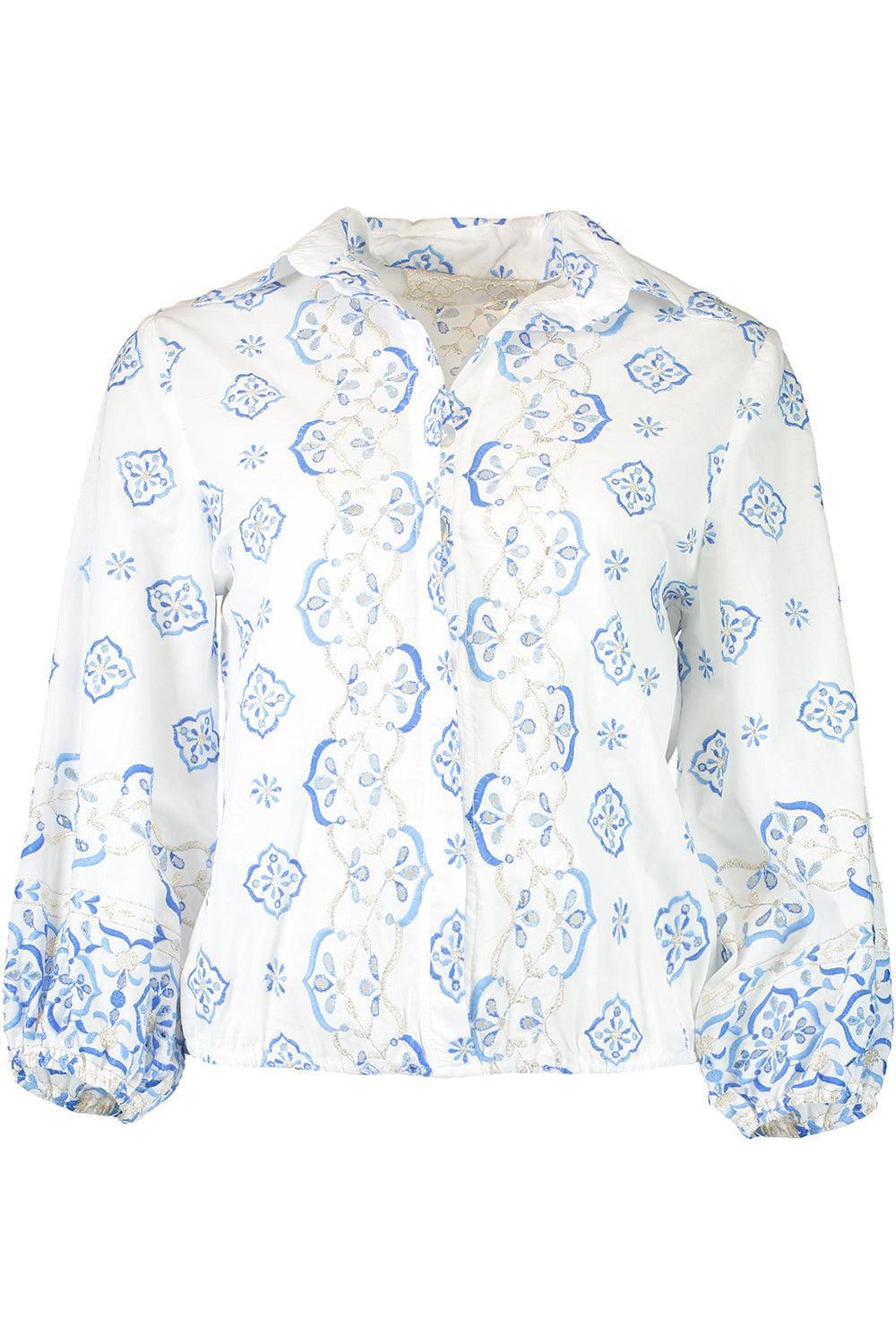 Saona Top-BLUE-XS-CLOTHINGTOPBLOUSE-TEMPTATION POSITANO