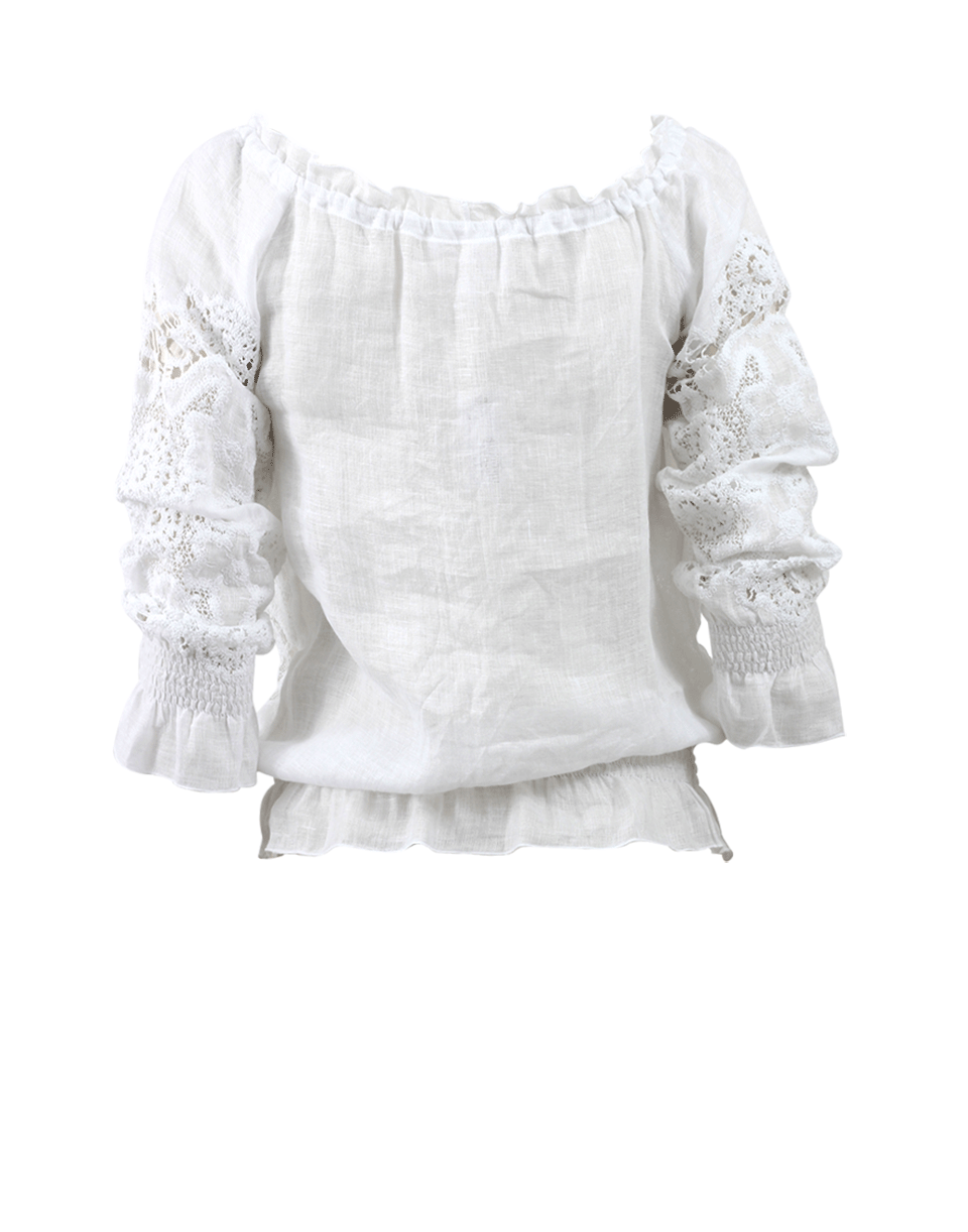 TEMPTATION POSITANO-Compasso Peasant Blouse-