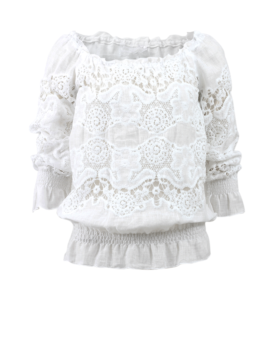 TEMPTATION POSITANO-Compasso Peasant Blouse-
