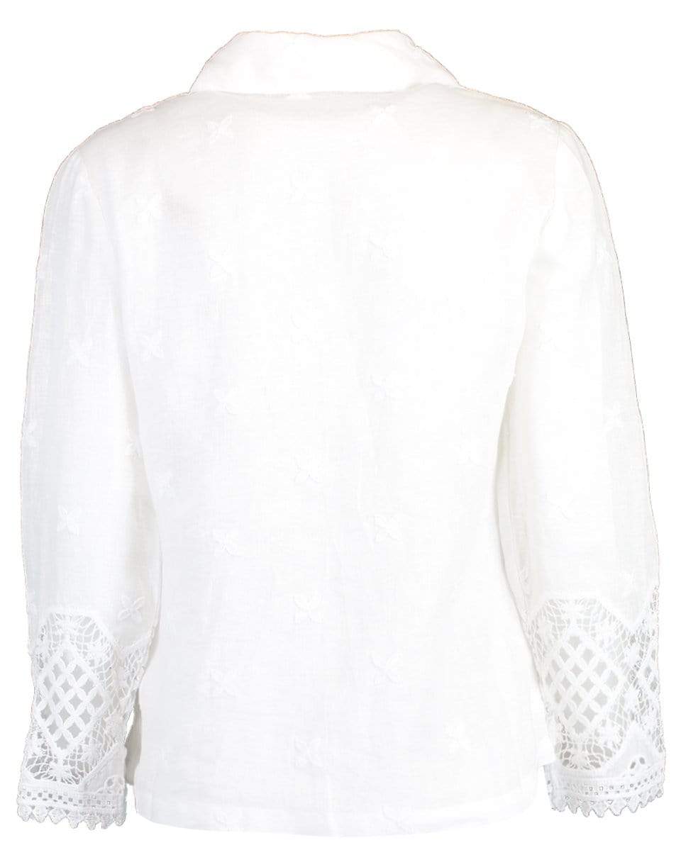 TEMPTATION POSITANO-Biran Button Down Blouse-