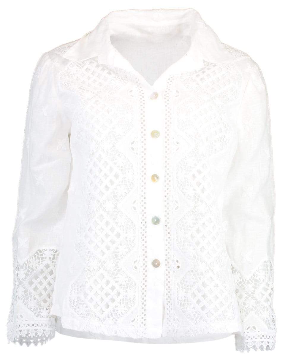 TEMPTATION POSITANO-Biran Button Down Blouse-