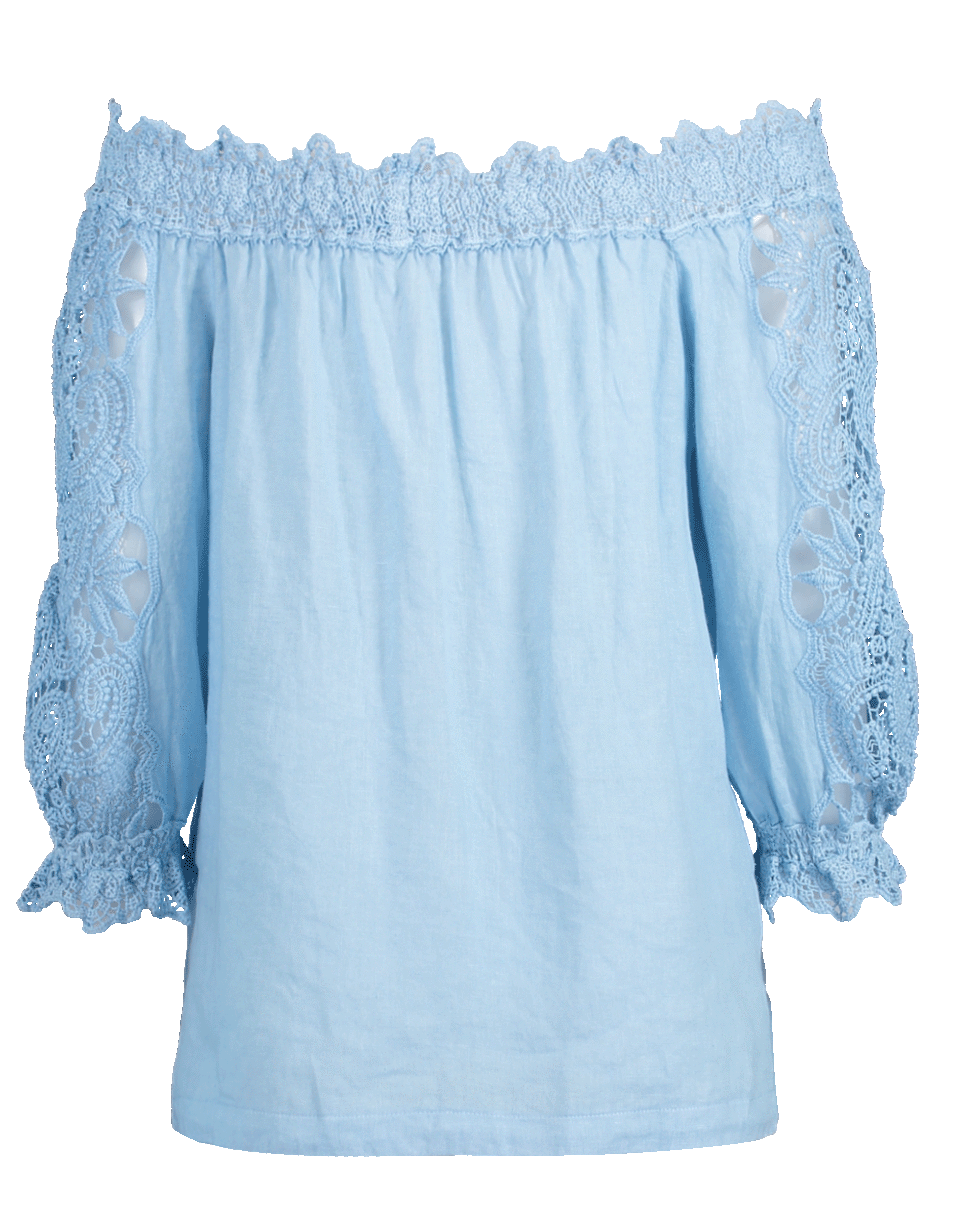 TEMPTATION POSITANO-Off Shoulder Bologna Top-