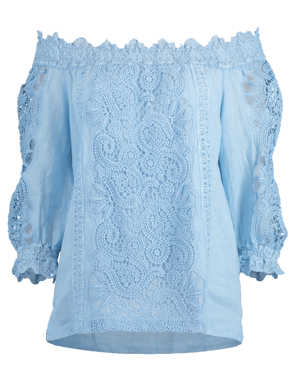 TEMPTATION POSITANO-Off Shoulder Bologna Top-