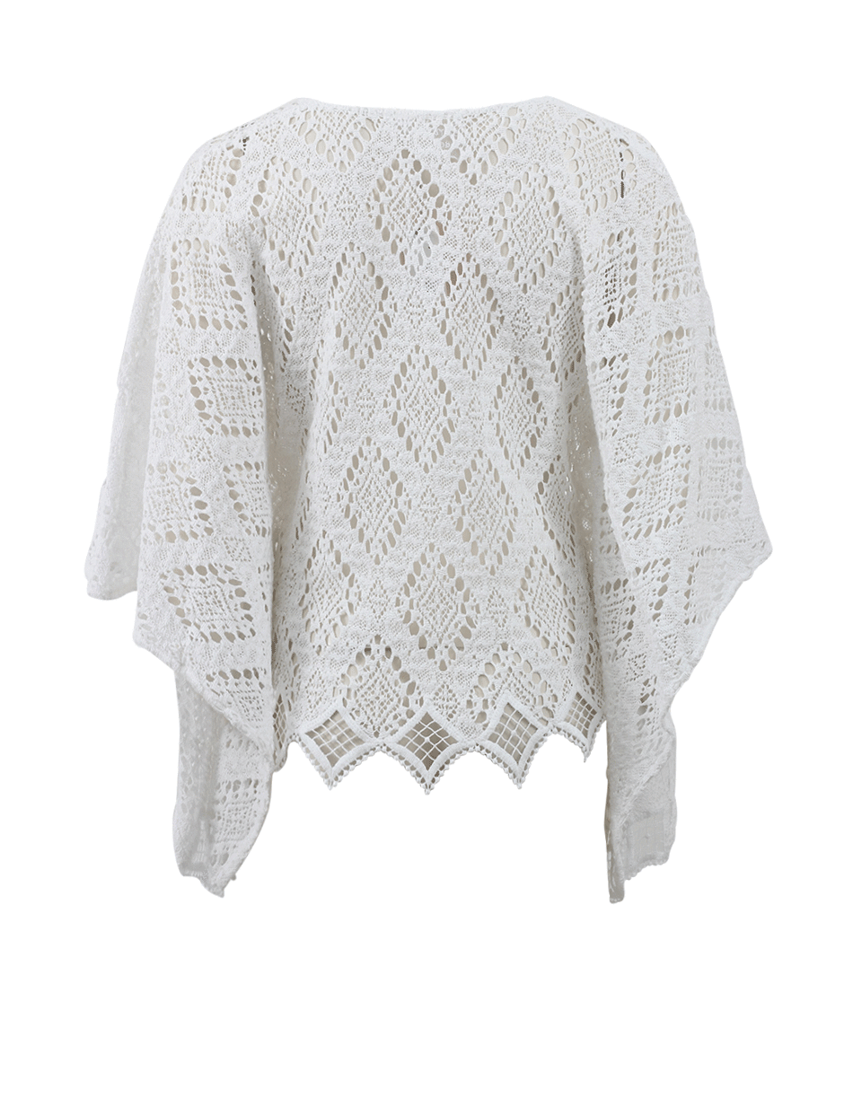TEMPTATION POSITANO-Corona Crochet Caftan Top-