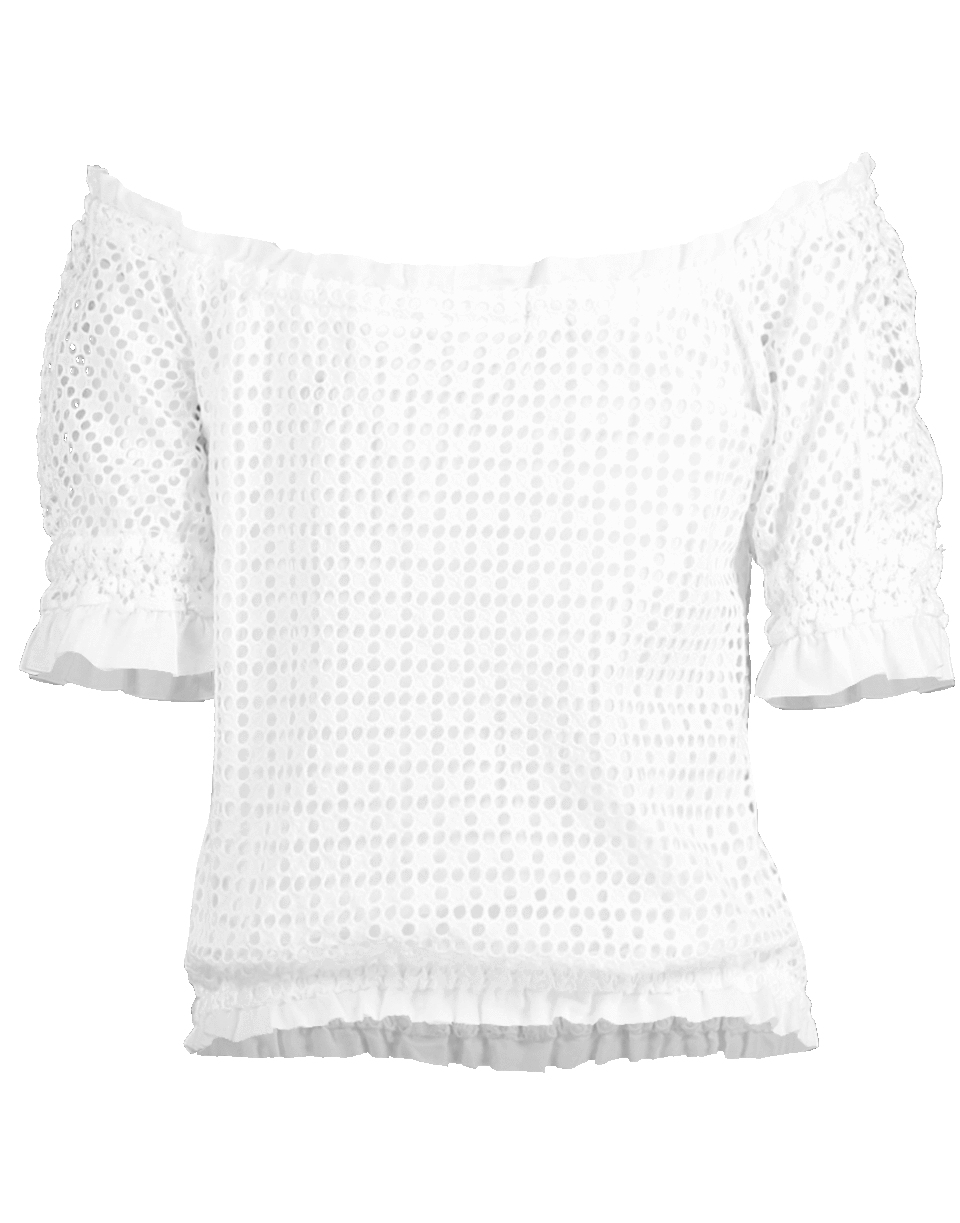 TEMPTATION POSITANO-Off Shoulder Avellino Top-