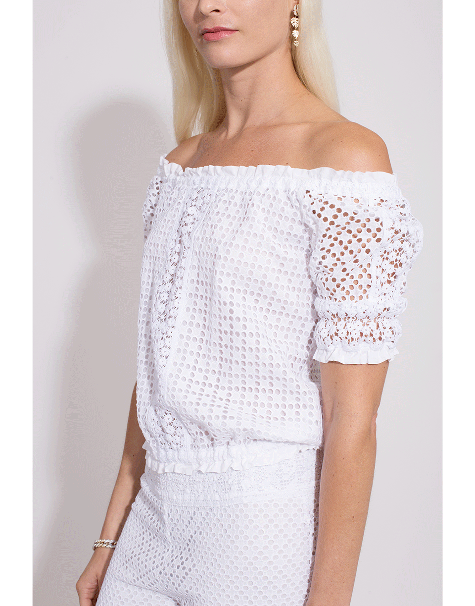 TEMPTATION POSITANO-Off Shoulder Avellino Top-