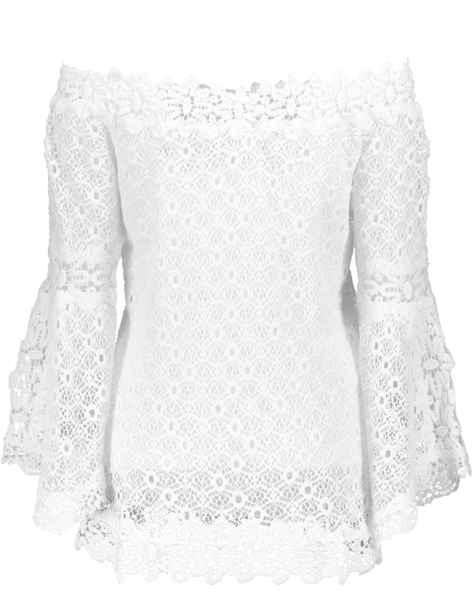 TEMPTATION POSITANO-Sentinel Off Shoulder Sheer Top-