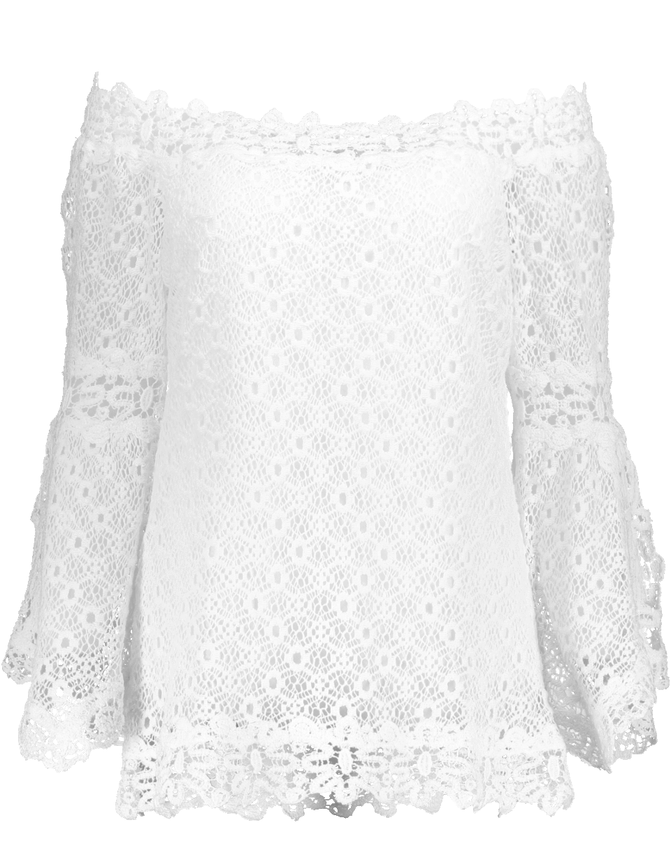 TEMPTATION POSITANO-Sentinel Off Shoulder Sheer Top-