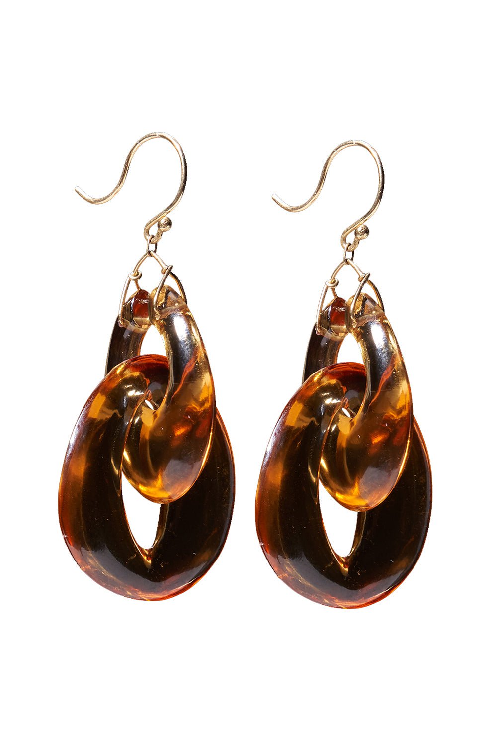 TEN THOUSAND THINGS-Citrine Peacock Earrings-YELLOW GOLD