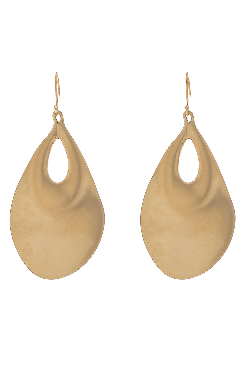 TEN THOUSAND THINGS-Peacock Eye Earrings-YELLOW GOLD