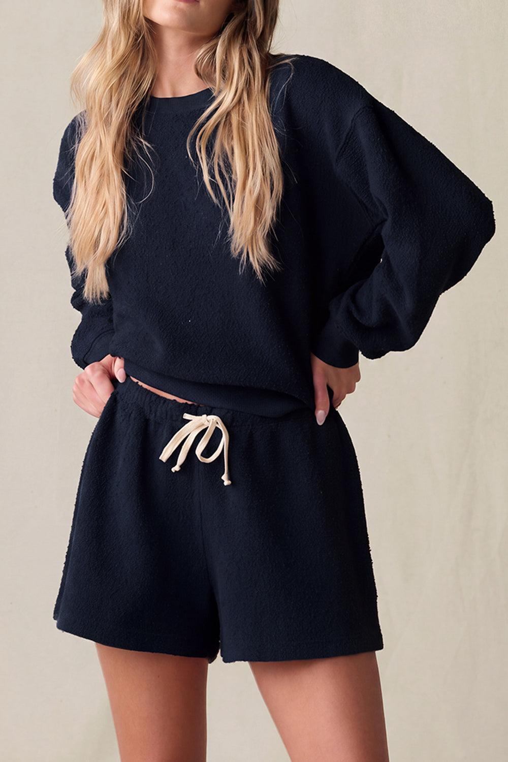 Everyday Short - Navy-BLUE-1-CLOTHINGPANTSHORT-The Lady & The Sailor x Marissa Collections