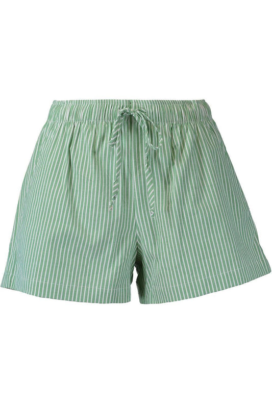 Flutter Short - Green White-STRIPE-1-CLOTHINGPANTSHORT-The Lady & The Sailor x Marissa Collections