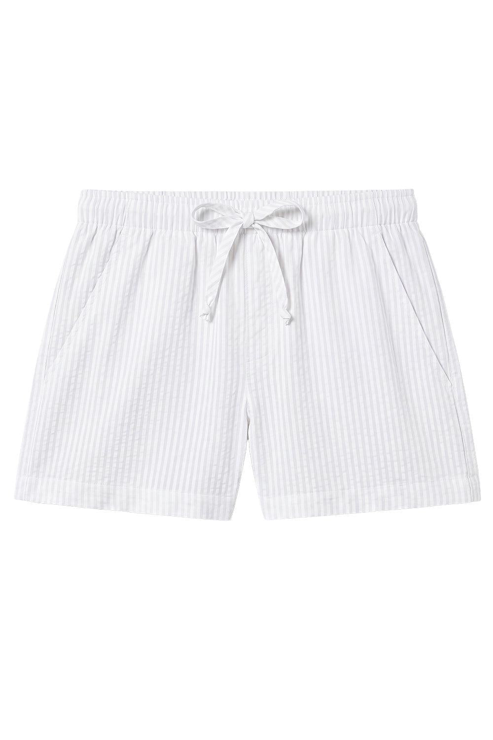 Flutter Short - White-STRIPE-1-CLOTHINGPANTSHORT-The Lady & The Sailor x Marissa Collections