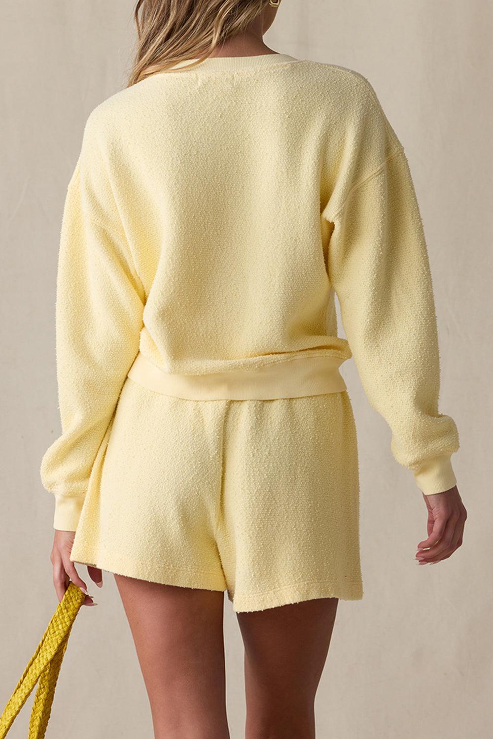Everyday Short - Butter-YELLOW-1-CLOTHINGPANTSHORT-The Lady & The Sailor x Marissa Collections