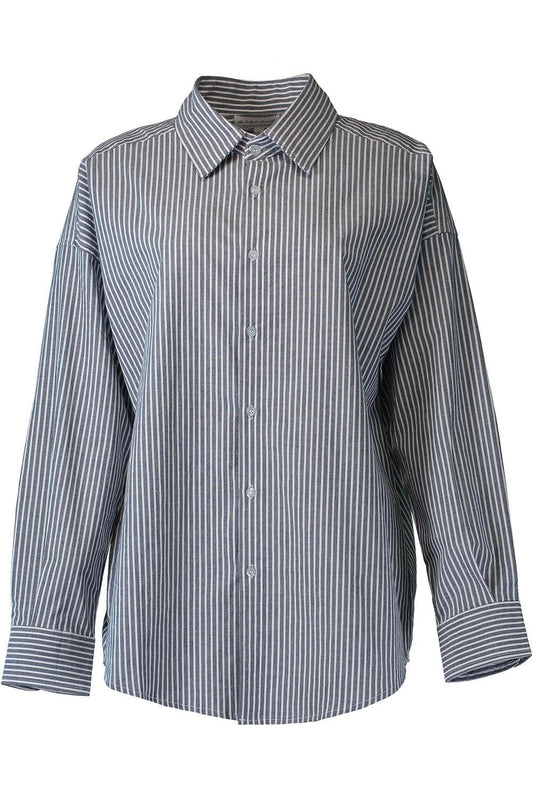 Sunday Shirt - Sailor Stripe-STRIPE-1-CLOTHINGTOPBLOUSE-The Lady & The Sailor x Marissa Collections