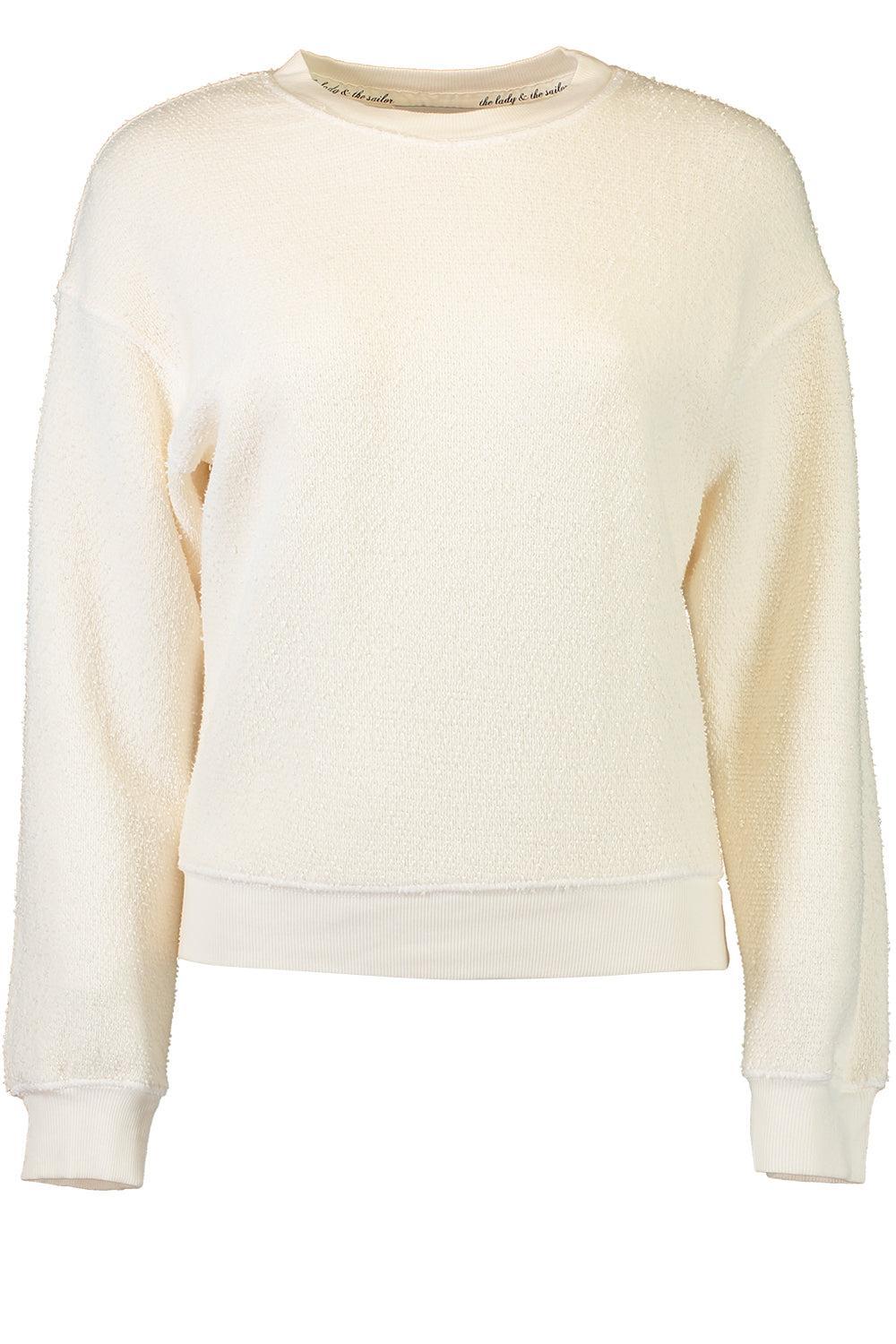 Le Classique Crewneck-CREAM-1-CLOTHINGTOPSWEATER-The Lady & The Sailor x Marissa Collections