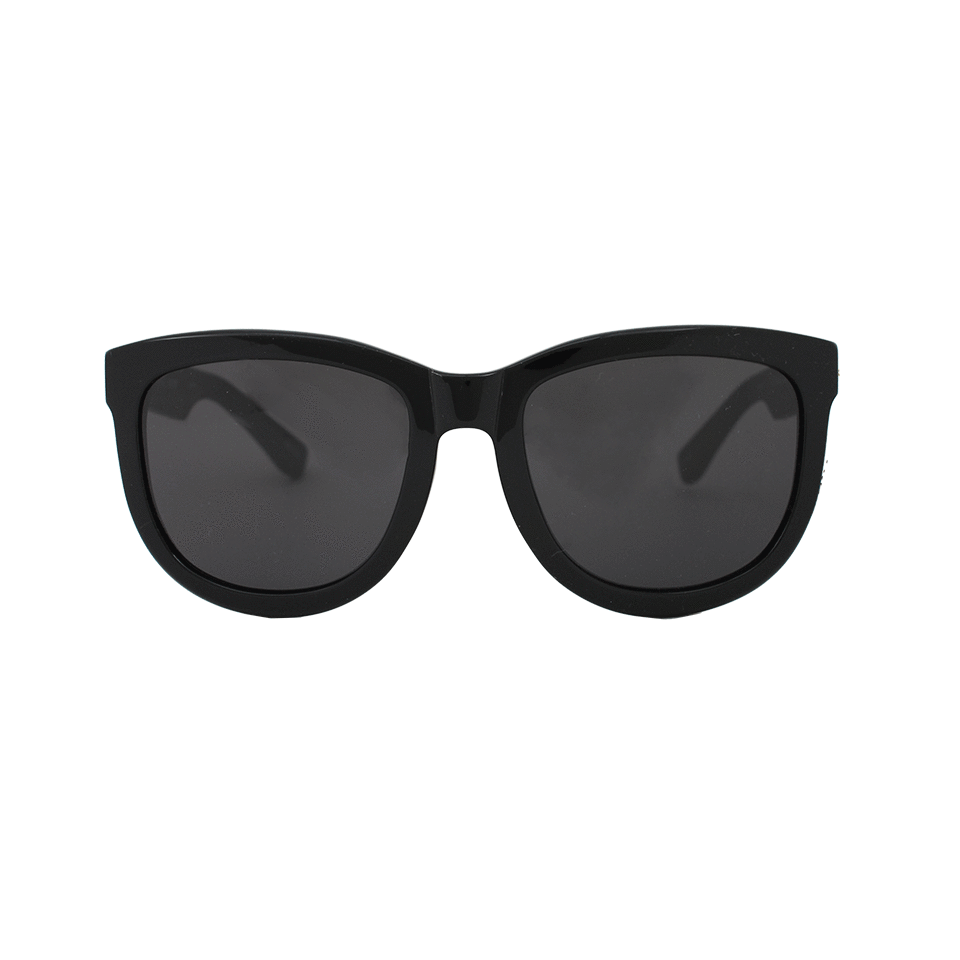 THE ROW-Black Acetate Sunglasses-BLACK
