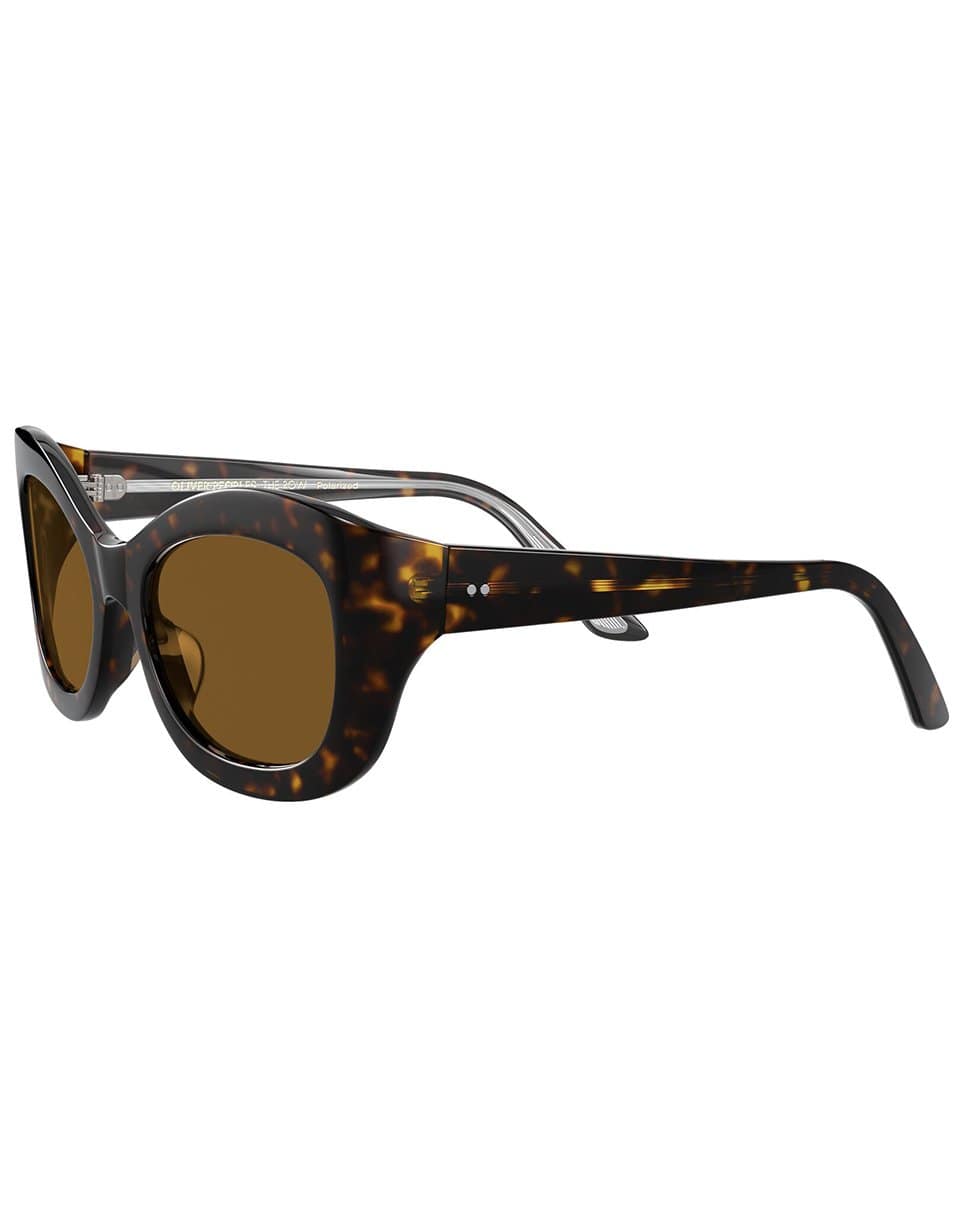 THE ROW-Edina 362 Sunglasses-BRWNPLR