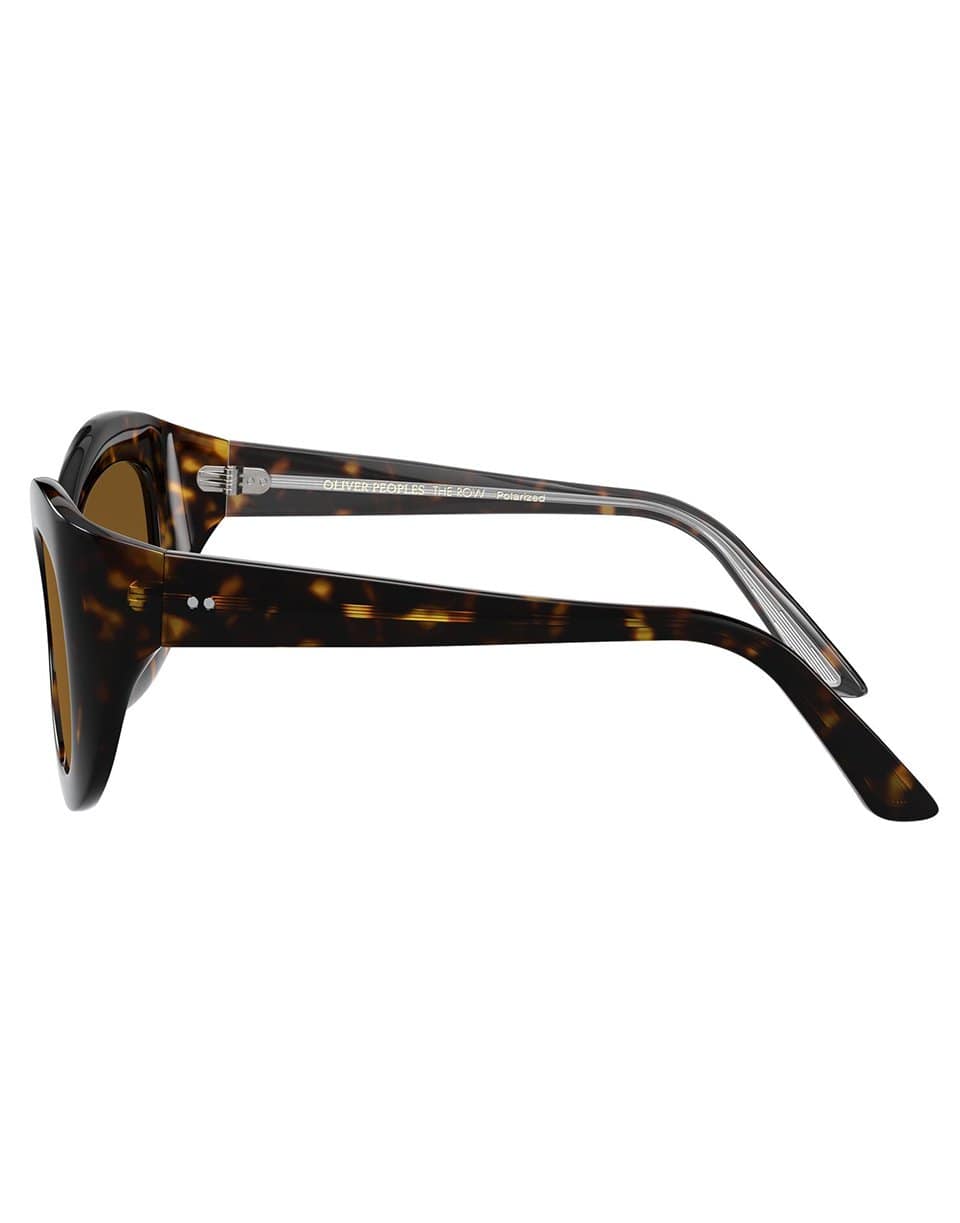 THE ROW-Edina 362 Sunglasses-BRWNPLR