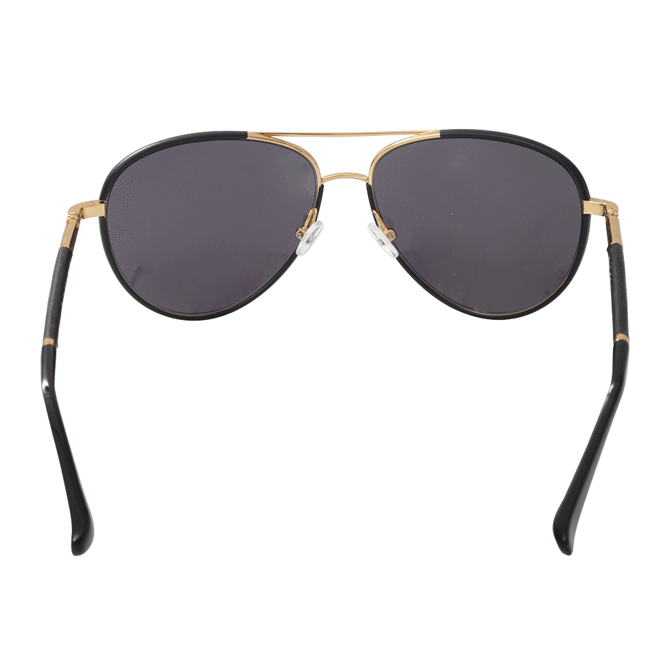 THE ROW-Aviator Sunglasses-GLD/BLCK