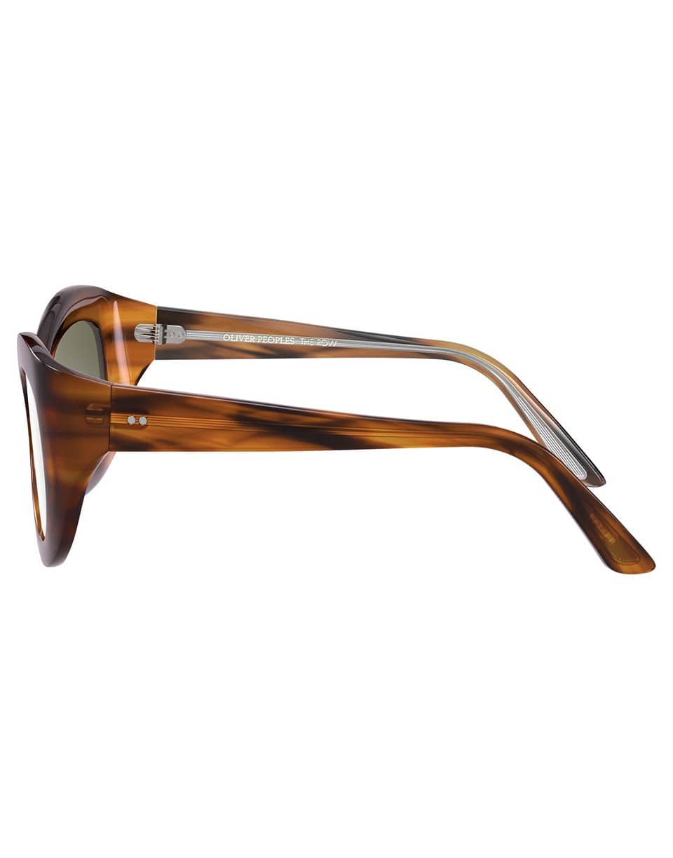 THE ROW-Raintree and Green Edina Sunglasses-RAIN/GRN